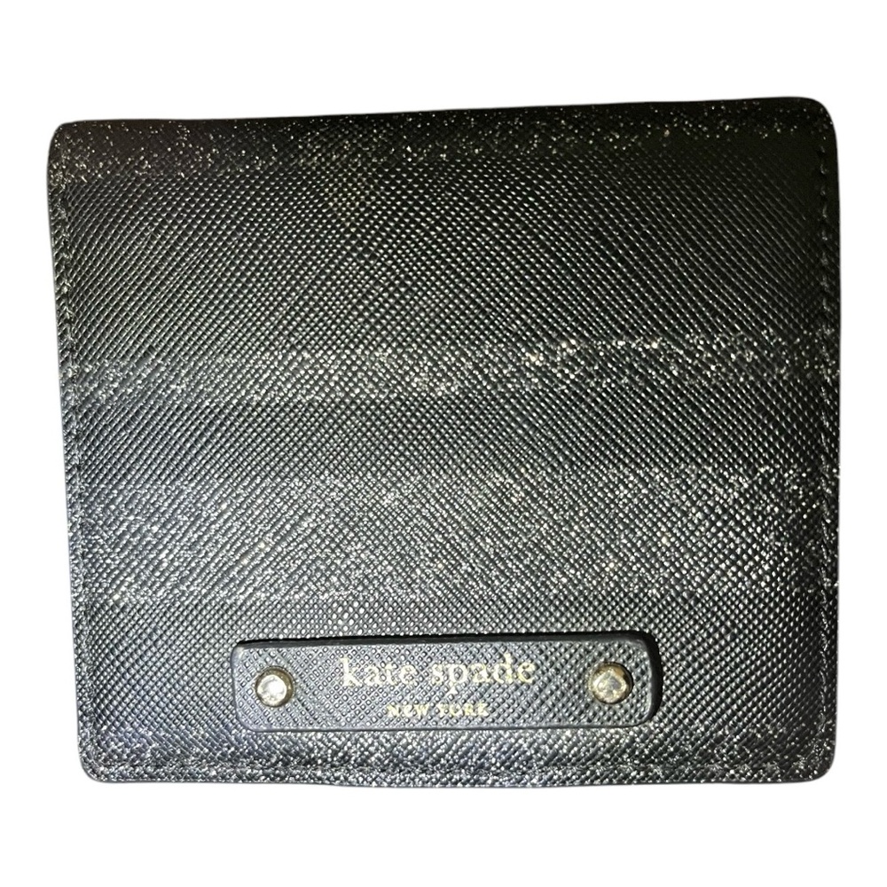 Kate Spade compact Black Wallet